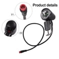 thumbnail image 4 of E-Bike Led Headlights 6V/12V/24V/36V/48V/60V Bicycle Lighst Waterproof Front Headlight SM Plug- Waterproof Plug- Connector 2 Pin, 4 of 11