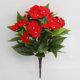 thumbnail image 1 of Flores artificiales, flores de imitación, ramo de simulación de impatiens azalea, decoración para el hogar, jardín, exterior, arreglos florales, adornos, flores artificiales, simulación de agujas de p, 1 of 3