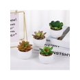 thumbnail image 3 of 4pcs Realistic Mini Plush Potted Plants, Landscape Country Style Succulent Artificial Plants, Suitable For Home Decoration, 3 of 5