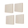 thumbnail image 3 of 4 Piezas Funda de Cojín para Sofá Elástica Protector de Muebles Decorativa para Sala de Estar Material Seda de Leche Adecuada para Uso en Hogar Oficin Beige, 3 of 8