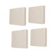 thumbnail image 3 of 4 Piezas Funda de Cojín para Sofá Elástica Protector de Muebles Decorativa para Sala de Estar Material Seda de Leche Adecuada para Uso en Hogar Oficin Beige, 3 of 8