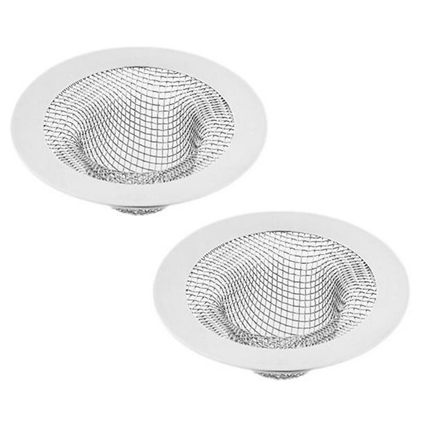 Filtro Drenaje para Baño Colador Malla Fregadero Acero Inoxidable (7cm) 2 Uds.