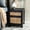 Black / Natural, variant on SAFAVIEH Dave Coastal 1 Drawer 1 Door Nightstand, Natural