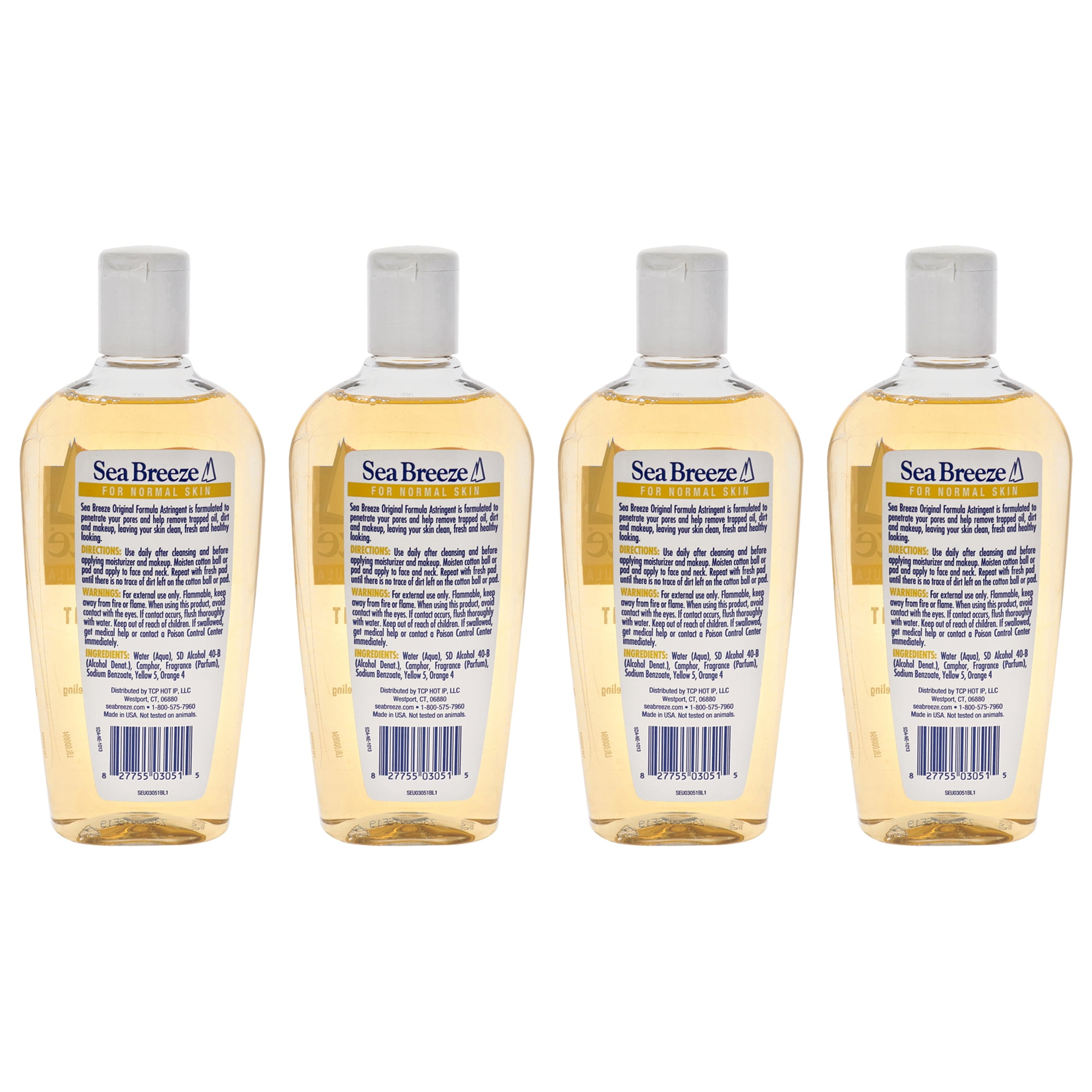 Sea Breeze Astringent Original Formula - Pack of 4 , 10 oz Cleanser