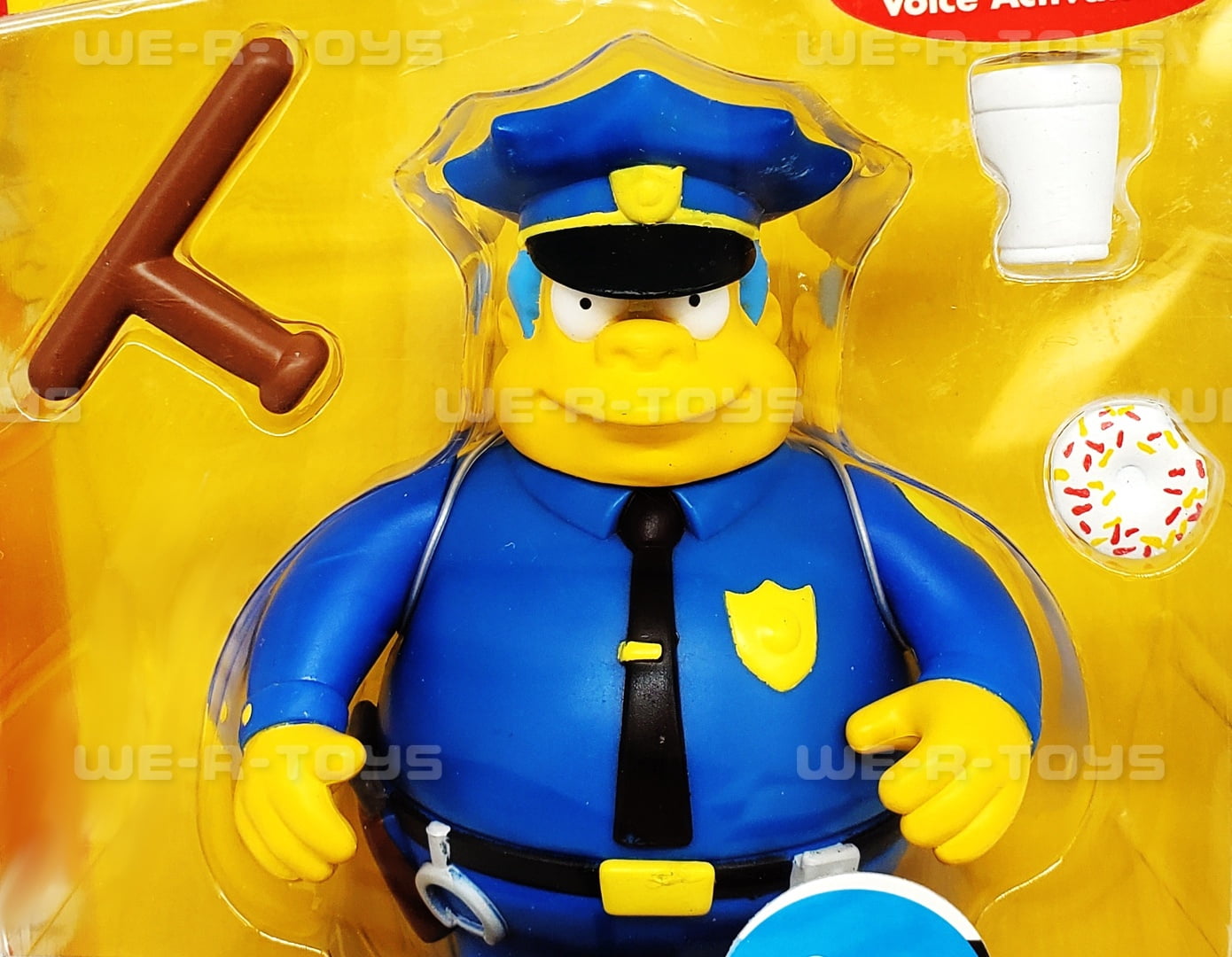 Simpsons Chief Wiggum トーキングフィギュア13→12 Playmates 【公式