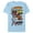 Light Blue, variant on Men's Marvel Daddy You are Our Super Hero  Graphic Tee Light Blue Medium