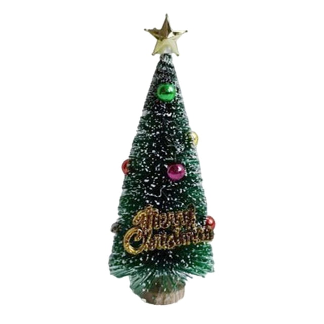 Mini de Navidad de mesa, centro de mesa, decoración navideña, cepillo para botellas, para decoración de interiores del 125cm