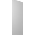thumbnail image 6 of Ekena Millwork 17 1/2"W x 81"H Americraft Five Board (2 Batten) Exterior Real Wood Joined Board-n-Batten Shutters w/ Elliptical Top (Per Pair), Primed, 6 of 10