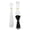 White, Black, variant on Performance Tool W2908 100pc 8-Inch Cable Tie, White With Tensile Strength 40 Lbs