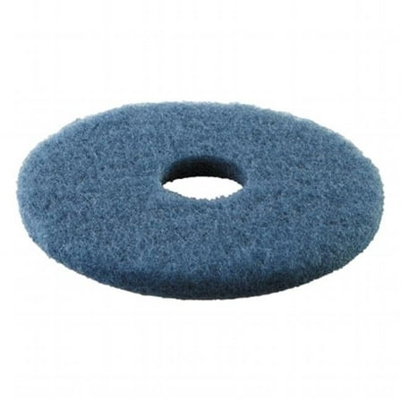 13 in. Standard Diameter Scrubbing Floor Pads - Blue - 13in.
