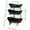 Green, variant on 3 Tier Countertop Fruit Basket Organizer, Tiered Fruit Bowl with Stand for Kitchen, Vegetable Display Rack(White)