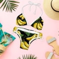 thumbnail image 6 of Banana Women's Swim Suit Bikini Set 2-Pack with Detachable Sponge and Adjustable Strap for Beach and Pool Parties, 6 of 6