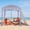 Starfish Shell, variant on 6x6 Feet Beach Tent Sun Shelter with UPF 50+ UV Protection, Easy Setup Cool Canopy Sun Shade with Side Wall, Wind Resistant Family Canopy Cabana