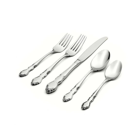 Oneida Dover 20-Piece Mirror 18/10 Stainless Steel Flatware Set (Service for 4)