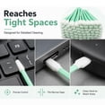 thumbnail image 5 of 200-Pack Professional Foam Cleaning Swab Sticks, Dust-Free Sponge Tip Swabs for Cleaning Printer Heads, Scanners, Camera Lenses and Electronic Chips, 5 of 7