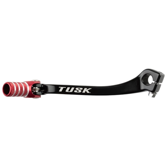 Tusk Folding Shift Lever Black/Red Tip for Honda CRF250R Works Edition 2025