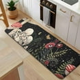 thumbnail image 5 of Red Mushroom Skull Black Pattern Kitchen Rug Mat,Kitchen Runner Rugs Non Skid Washable,Decorative Kitchen Floor Mats for Kitchen,Sink,Laundry,17"x47.2", 5 of 7