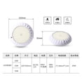 thumbnail image 3 of 18W, 25W, 35W 12V Swimming Pool Lights Wall-mounted Resin Glue Filled Led Underwater Lights Ip68 Waterproof Colorful Remote Control Underwater Lights ,High Efficiency, 3 of 4