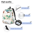 thumbnail image 5 of Daiia Travel1 Vintage Canvas Backpack for Men and Women ,Hiking Backpack,Travel Laptop Bag for School,Large Capacity Backpack, 5 of 8