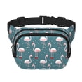 thumbnail image 1 of Balery Flamingo Mochila Cinturón para Mujeres y Hombres, Bolsa de Cintura Impermeable de Doble Capa con Correa, 1 of 9
