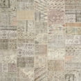 thumbnail image 1 of Ahgly Company Machine Washable Indoor Square Traditional Camel Brown Area Rugs, 4' Square, 1 of 7