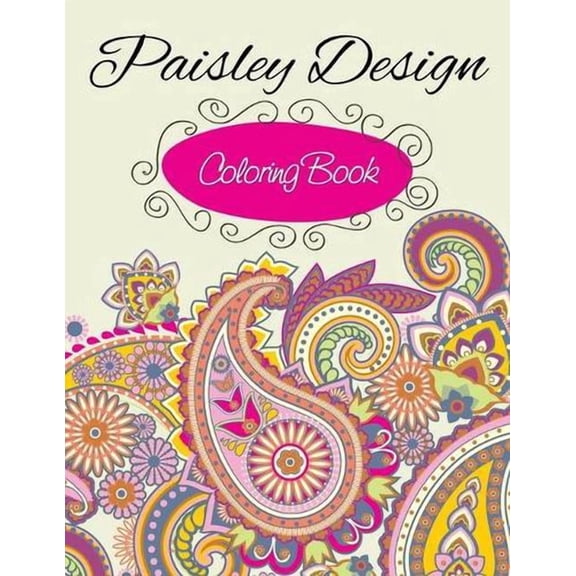 Paisley Designs Coloring Book (Paperback)