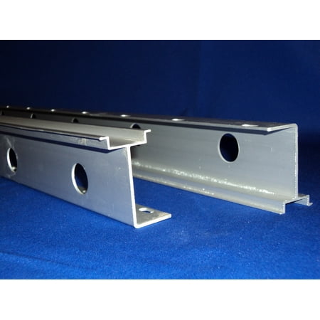 

1 meter High Rise Heavy Weight Extruded Aluminum DIN Rail with Slots