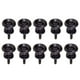 thumbnail image 4 of 10 clavijas de bloqueo para guitarra con forma de hongo y botón final para guitarra acústica clásica. Negro, 4 of 9