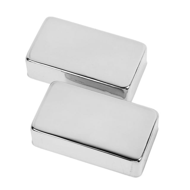 2PCS Guitar Pickup Cover Guitar Pickup Brass Enclosure Closed Type Pickup Cover With Excellent Sound For Electric Guitar