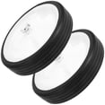 thumbnail image 3 of 2 Pcs Roue de Remplacement pour Compresseur d'Air Universel Installation Facile Haute Efficacité Roulettes de Compresseur pour Usage Industriel, 3 of 7