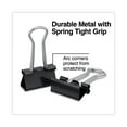 thumbnail image 4 of Universal Binder Clips with Storage Tub, Black/Silver, 40 Count, 4 of 6