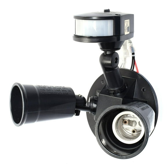 Reflector Para Puertas Halo Cabezales Gemelos Sensor Movimie