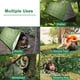 thumbnail image 4 of Saco de dormir de supervivencia, 2 unidades, saco de dormir de emergencia verde, ligero, para acampar al aire libre y senderismo., 4 of 5