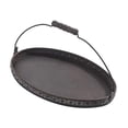 thumbnail image 2 of Bandeja de hierro Strade Fareast Limited decorativa vintage ovalada para pan comida frutas, 2 of 8
