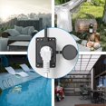thumbnail image 3 of 4pcs European Outdoor Waterproof Socket with Rain Cover IP54 Industry Power Socket Extension Power Strip for Garden, 3 of 5