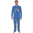 thumbnail image 3 of Cute But Feral Raccoon Matching Family Christmas Pajamas, Family And Dog Holiday PJs, Plus Sizes, With Pockets, 3 of 7