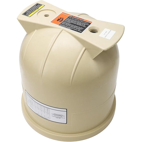 178561 Almond Lid Assembly 12 Inch for Pentair Clean & Clear, Predator Pool and spa Cartridge Filters, Also Fits Pentair Easy Clean Pool and Spa D.E. Filter