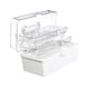 thumbnail image 5 of Caja de almacenamiento de medicamentos, caja médica vacía, botiquín de primeros auxilios multifuncional, organizador para manualidades, costura,, 5 of 9