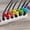 Multi-color, variant on Velcro Cable Straps Labels, Rectangle, Multi-Color (30-Pack) Write On Cord Tags Cable Ties for Wire Management and Identification, Home Office Desk Supplies Organizer