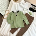 thumbnail image 2 of MEZZALL Kid's Autumn Winter Homewear Boys Girls Cartoon Printed O-Neck Long Sleeve T Shirt Long Pants Pajamas Sets Suits Children's Clothing Relaxed Fit Sleepwear, 2 of 3