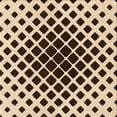 thumbnail image 1 of Ahgly Company Machine Washable Indoor Square Transitional Deep Peach Orange Area Rugs, 8' Square, 1 of 7