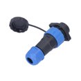 thumbnail image 1 of Waterproof Wire Plug, High Temperature Resistant Aviation Power Connector  Insulation AC250V 5A IP68 Protection Copper Contacts  For Electronic Equipments 8 Pin,9 Pin,10 Pin,12, 1 of 8