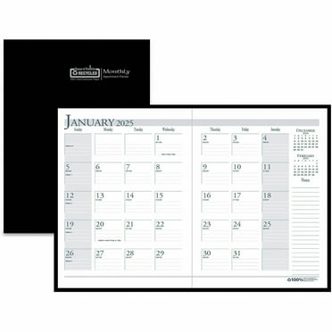 House of Doolittle Economy Stitched Cover Monthly Planner (26002)