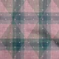 thumbnail image 1 of oneOone Velvet Pink Fabric Check Argyle Dot Sewing Craft Projects Fabric Prints By Yard 58 Inch Wide, 1 of 4