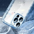 thumbnail image 6 of Compatible with iPhone 14 Pro Max Case Bling Glitter Case Electroplated Diamond Crystal Clear Flowers Shine Luxury Sparkle Fashion Protection Shockproof Cover for Women Girls, 6 of 10