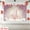 5x3Ft, variant on Princess Castle Backdrop Pink Floral Castle Birthday Background Wonderland White Cloud Fantasy Fairy Tale Castle Wedding Birthday Party Decorations Supplies Cake Table Banner Photo Booth Props