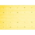 thumbnail image 1 of Ahgly Company Machine Washable Indoor Rectangle Solid Yellow Modern Area Rugs, 8' x 10', 1 of 4