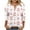 01 White1, variant on Fewfanhot Women Fall Clothes 3/4 V Neck Sleeve Christmas Shirts Merry Christmas Shirts Plaid Leopard Tree Graphic Tee Tops