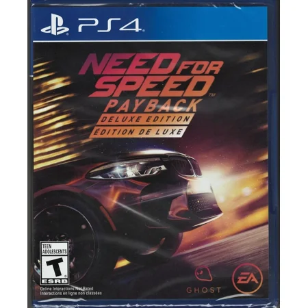 Need for Speed Payback Deluxe Edition PS4 (Brand New Factory Sealed US Version)