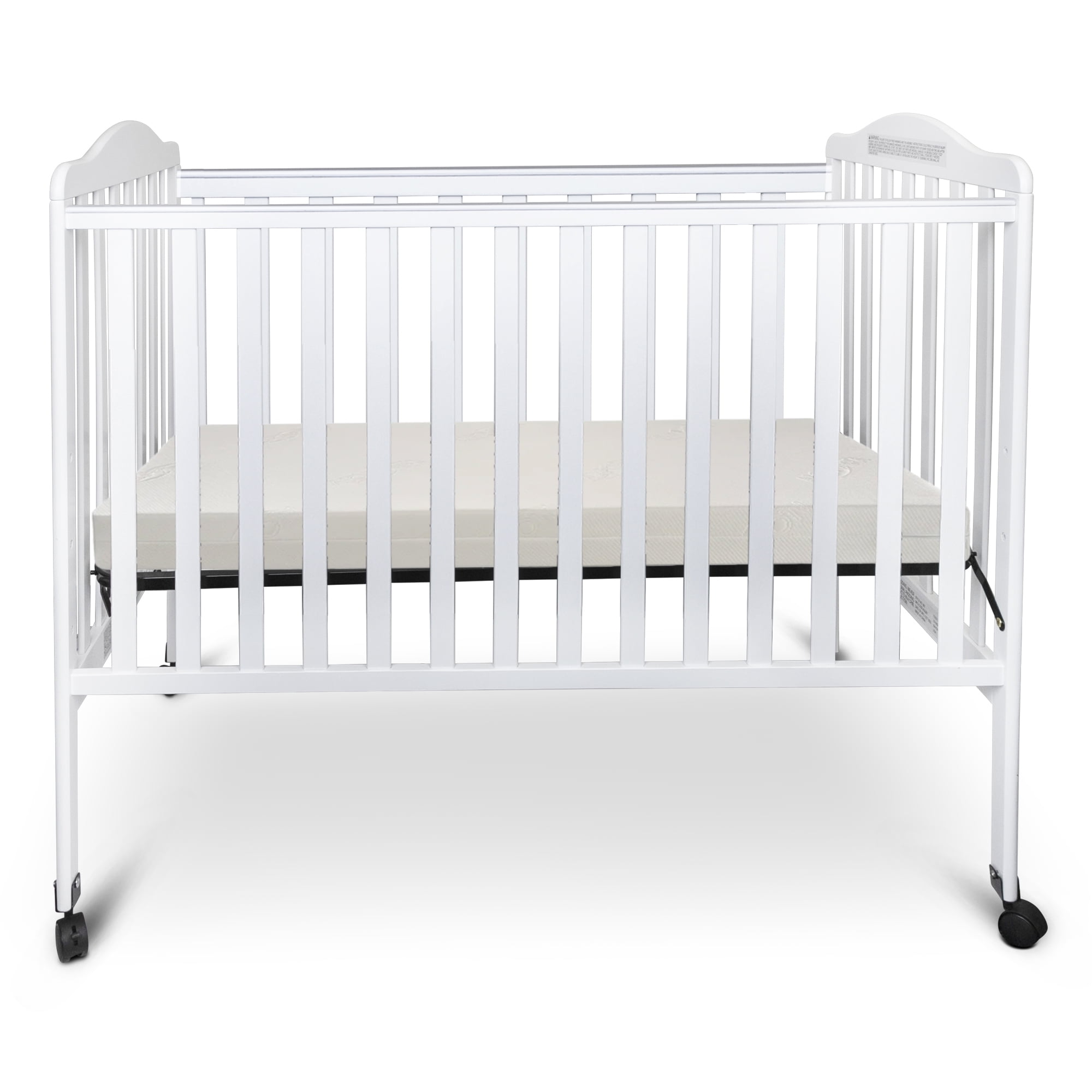 Fizzy Baby 2-in-1 Convertible Full-size crib converts to adult bed. 3 level mattress board- White